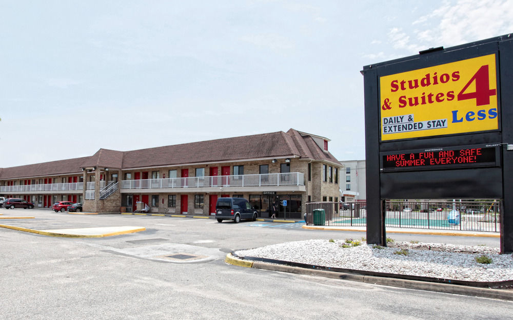 Studios And Suites 4 Less Battlefield Blvd Chesapeake Eksteriør billede